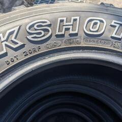 🔴マキシスバックショット　タイヤ4本🔴