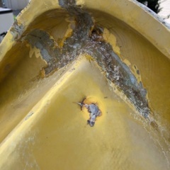 商談中となりました！2馬力ボートにいかがでしょう？　分割ボート　要補修必要