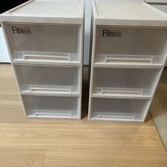 Fitsフィッツケースクローゼット用浅深3段39x53x63.5