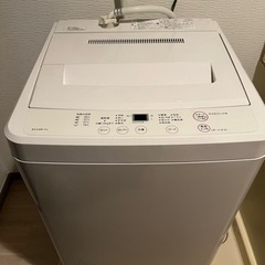 無印良品　洗濯機　6kg