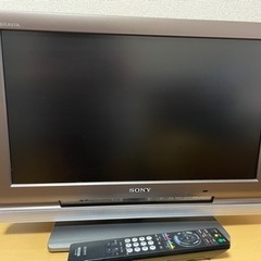 SONY BRAVIA 液晶デジタルテレビ　20V型