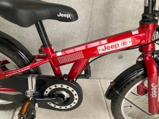 jeep16インチ自転車キッズ