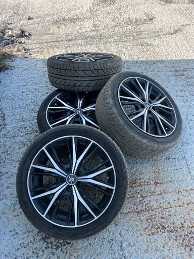 215/45R17　プリウス　17インチ アルミホイール 中古 ４本セット