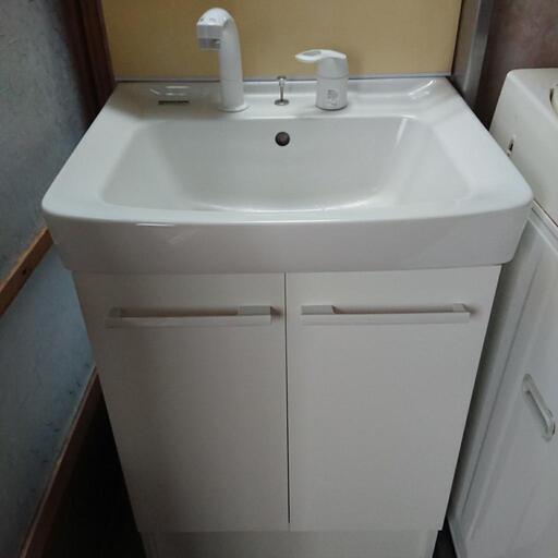 予約受付】INAX 洗面化粧台 オフト D7 ホース収納式シングルレバー洗髪