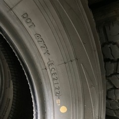 ハイラックス　プラド　パジェロ　265/65R17！新車・納車前外しタイヤ4本セット