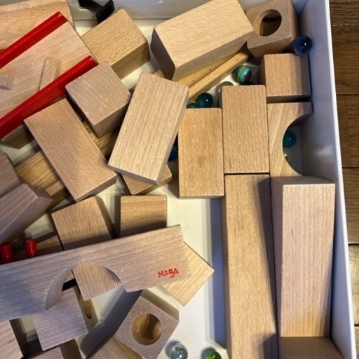 HABA ハバ社 組立てクーゲルバーン HA1136 積み木 知育玩具