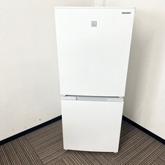 激安‼️付け替えどっちでもドア152L 20年製SHARP 2ドア冷蔵庫SJ-15E8-KW🌟