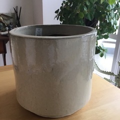 陶器製植木鉢（中古/底穴あり） No.2