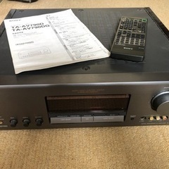 SONY AVアンプ　TA-AV790DG