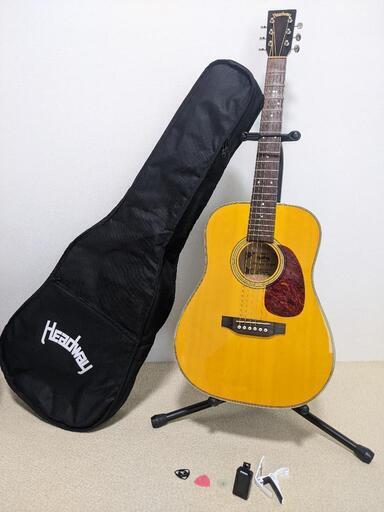 Herdway 子供 キッズ ヘッドウェイ アコースティックギター ギターケース スタンド チューナーなど YAMAHA
