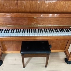 ニーマイヤーアップライトピアノ、114RP-MN 品番C 00431