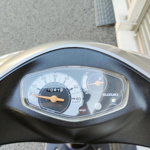 とし 2595.低燃費 アドレスv50G 盗難アラームシガーソケット電源付属