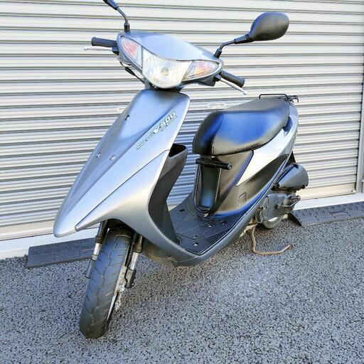 2595.低燃費 アドレスv50G 盗難アラームシガーソケット電源付属♪ 千葉