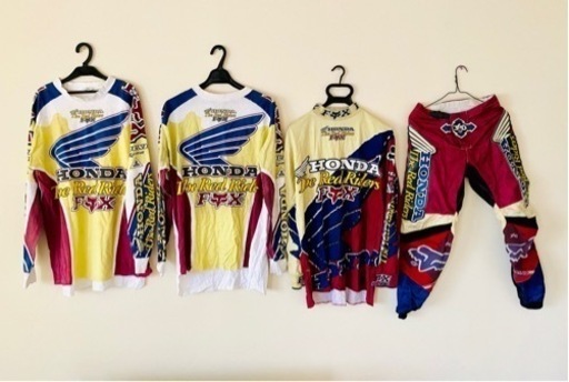 Honda Red rider FoxRacing モトクロス　ウェア