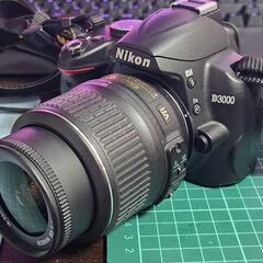 【交渉中】Nikon D3000 中古 ショット数123回