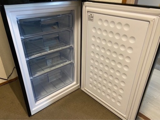 2020年製 冷凍庫 85L IRIS OHYAMA IUSD-9B アイリスオーヤマ