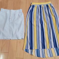 夏物レディース👗 スカート ２枚セット