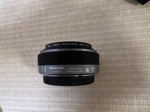 単焦点パンケーキレンズ Panasonic LUMIX G 20mm/F1.7 ASPH. H-H020