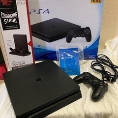 PS4 500GB ＋周辺機器（冷却ファン付）【美品】