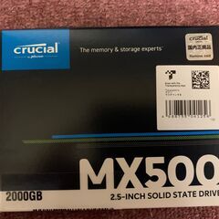新品　Crucial MX500 2TB 3D NAND SAT...