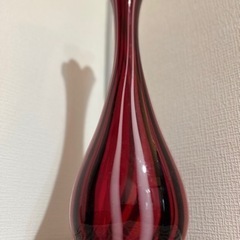 【レトロ】KAMEI GLASS  花瓶 花器 フラワーベース 