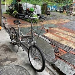 【Ｙ1098】折り畳み　ジャイアント　20インチ　前後タイヤ新品　17,100円（防犯・税込）