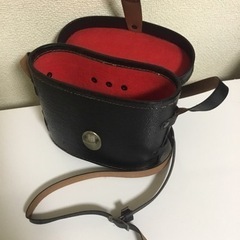 【ネット決済】昭和  レトロ  双眼鏡用  レザーケース  鞄 ...