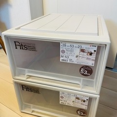 【お譲り先決まりました】Fitsフィッツケースクローゼット2台