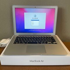 元箱ありの美品　Late 2017 macbook air 25...