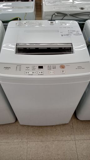 ★ジモティ割あり★ AQUA 洗濯機 6.0kg 22年製 動作確認／クリーニング済み TJ686
