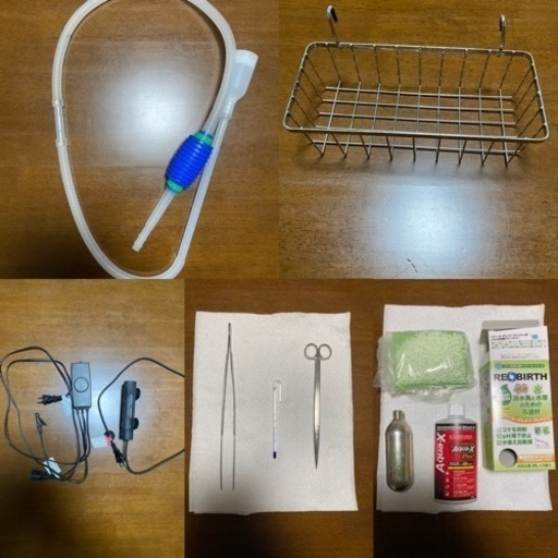 【早い者勝ち】ADA  水槽　60cm  水槽台　LEDライトなど、一式12点セット付