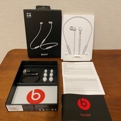 [ジャンク]イヤフォン BEATS X 白