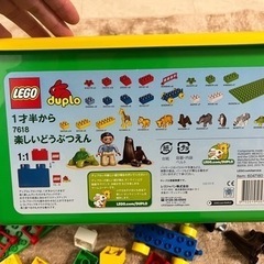 【お取引中】【美品】レゴブロック　LEGO デュプロ　楽しい動物園