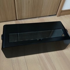 テーブルタップボックス ブラック Lサイズ