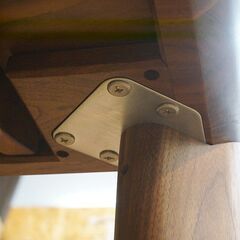 (Y)北大前! 札幌 引取 karimoku/カリモク 4人掛けダイニングテーブル 椅子4脚セット DU5205 R909 ウォールナットナチュラル 食卓テーブル 2011233