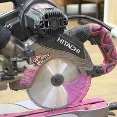 (Y)北大前! 札幌 引取 現状渡し HITACHI/日立工機 190mm 卓上スライド丸のこ C7RSHC チップソー付 ハイコーキ 電動工具 2006682