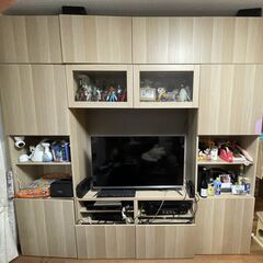 IKEA BESTAシリーズ　TVボード　大型壁面収納