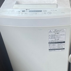 【無料】東芝 TOSHIBA 洗濯機AW-45M5