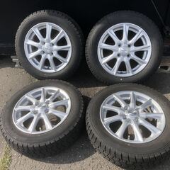 DUFACT アルミホイール 冬タイヤ 4本セット 165/65Ｒ14 GOODYEAR BRIDGESTONE スタッドレス