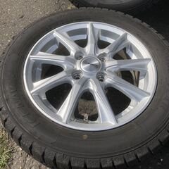 DUFACT アルミホイール 冬タイヤ 4本セット 165/65Ｒ14 GOODYEAR BRIDGESTONE スタッドレス