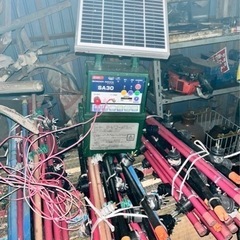 獣害対策用　電気柵装置セット