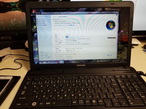TOSHIBA　SATELITE B350/W2FA 中古