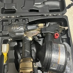 値下げしました ハイコーキ 日立 65mm高圧釘打ち機