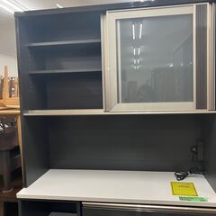 ②三幸ジャパン キッチンボード 食器棚 120cm モイス採用 フルオープン 