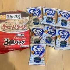 7. 炒飯風ご飯3パック もずくスープ7食