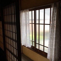 兵庫県の古家のレトロな建具