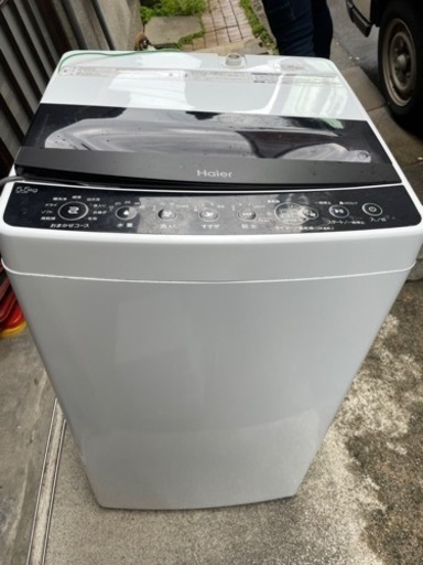 美品　洗濯機　Haier JW-C55D(W)  20年製