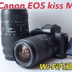Canon EOS kiss M ★Wi-Fi内蔵★初心者向けミ...