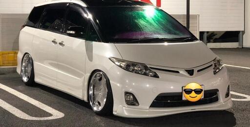 50エスティマ 2型 中期 モデリスタ フロントリップ エスティマ ACR50w