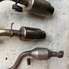 LA-L880 コペン　マフラー　Dスポーツ　触媒　リヤマフラー LA-L880 コペン マフラー Dスポーツ 触媒 リヤマフラー